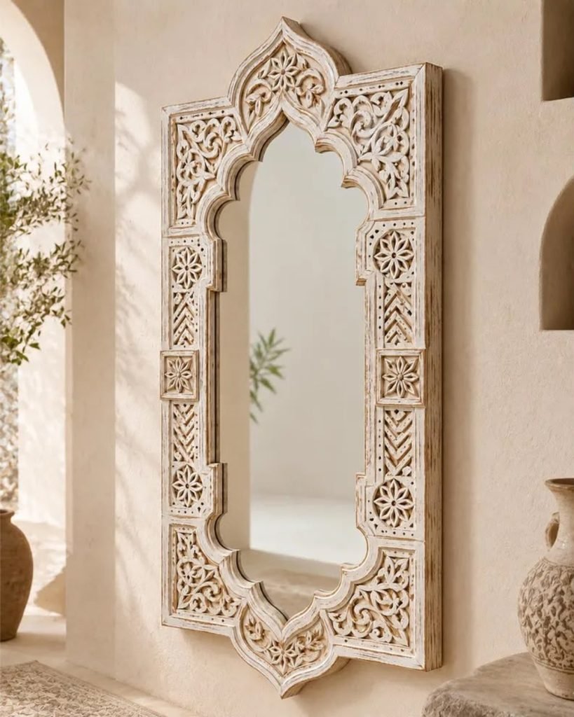 Moroccan mirrors — Moroccan mirrors: Elevating Spaces with Timeless North African Artistry